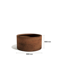 Corten Steel Arcadia Classic Plant Pot - Tool Market