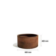 Corten Steel Arcadia Petite Plant Pot - Tool Market