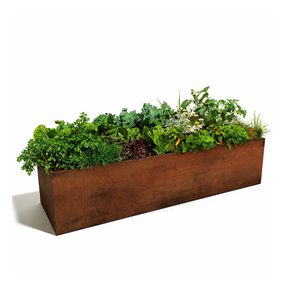 Corten Steel Grande Harvest Garden Bed - Tool Market