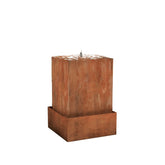 Corten Steel Infinity Water Fountain - Tool Market