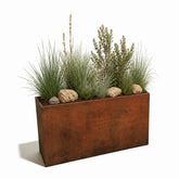 Corten Steel Sentinel Garden Planter Pot Range - Tool Market