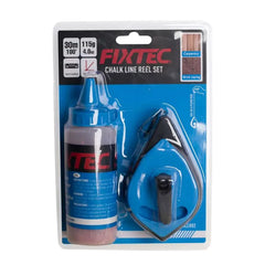 FIXTEC Red Chalk Line Reel Set - FHCLR02 - Tool Market