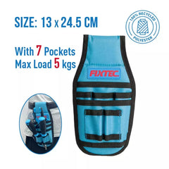 FIXTEC Tools Bag with 7 Pockets - FHTB101 - Tool Market