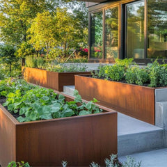 Corten Steel Grande Harvest Garden Bed - Tool Market