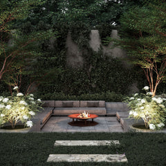 Corten Steel King Midus Fire Pit