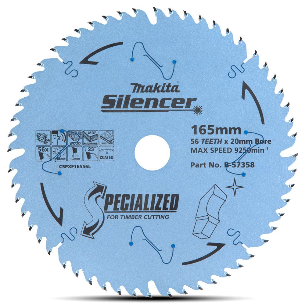 Makita B-57358 165mm EFFICUT 165mm Wood Cutting Blades - Tool Market