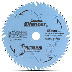 Makita B-57358 165mm EFFICUT 165mm Wood Cutting Blades - Tool Market