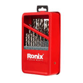 Ronix 1 - 13mm HSS Twist Drill Bit Set RH - 5582 - Tool Market