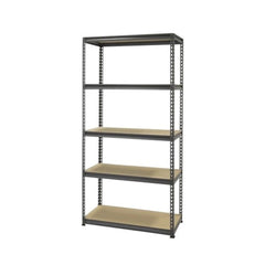5 Tier Heavy Duty Warehouse Garage Storage H1830 x L1200 x D410mm Steel Shelving Unit - 1000kg - Tool Market