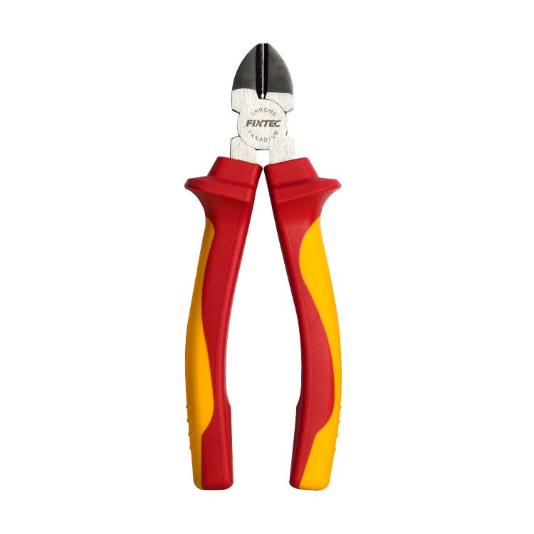 Fixtec 180mm Insulated Diagonal Cutting Pliers FHDCP207 - Tool Market