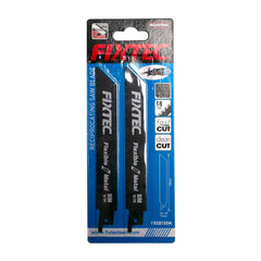 Fixtec 2 Piece Reciprocating Saw Blade 18 TPI For Metal FRSB150M - Tool Market