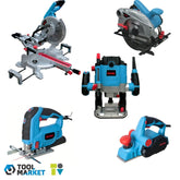 Fixtec 5 Pieces Corded Power Tools with 1800W Mitre Saw - Tool Market