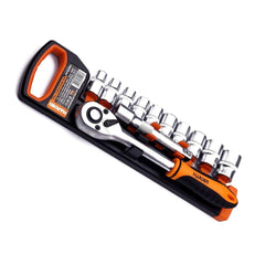 Harden 12 Piece 12.5mm Hand Tool Professional Sockets Set 510016 - Tool Market