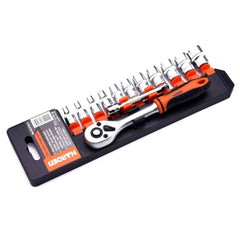 Harden 13 Piece 6.3mm Hand Tool Professional Sockets Set 510013 - Tool Market