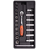 Harden 20 Piece 3/8inch Socket Tools Set - Tool Market