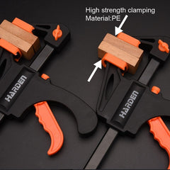 Harden 200mm Quick Ratchet Bar Clamp 600328 - Tool Market