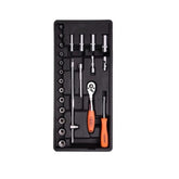 Harden 24 Piece 1/4" Socket Tools Set - Tool Market