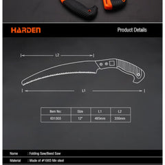 Harden 330mm Bend Saw 631303 - Tool Market