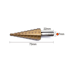 Harden 4-20mm HSS Step Drill Bit 614120 - Tool Market
