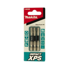 Makita 3 Piece HEX5 x 50mm Impact XPS Power Bits Set E-09189 - Tool Market