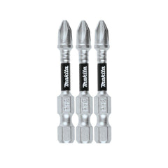 Makita 3 Piece PH2 x 50mm Impact XPS Power Bits Set E-09379 - Tool Market