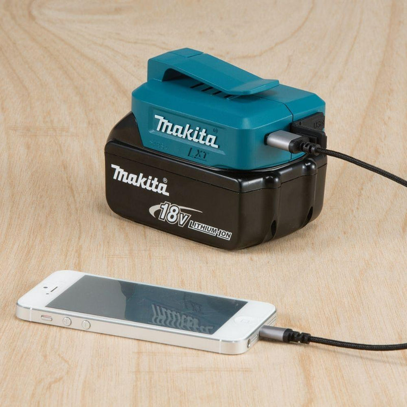 Makita ADP05 18V Li-ion Cordless USB Charging Adapter - Skin Only - Tool Market