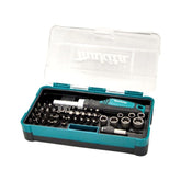 Makita B-46224 47 Piece Ratchet & Screwdriver Bit Set - Tool Market