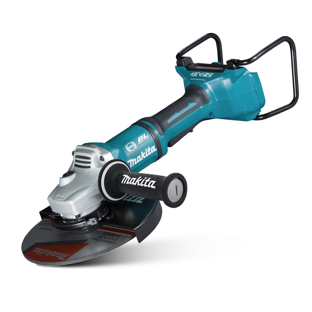 Makita DGA900Z01K Li-Ion Cordless Brushless 230mm (9") Angle Grinder - Skin Only - Tool Market
