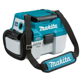 Makita DVC750LZX1 18V Li-Ion Cordless Brushless Wet/Dry Dust Extractor - Tool Market