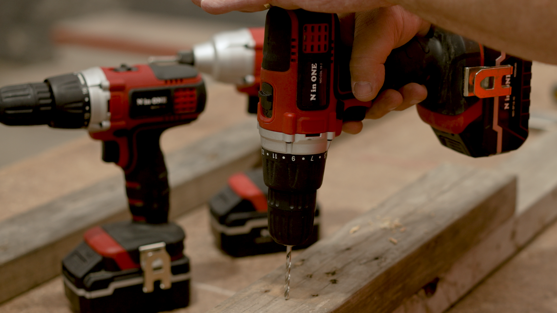 N in One 18V Cordless Drill - Skin Only NIO-CDL18-2 - Tool Market AU