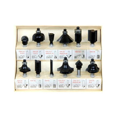 Tolsen 12 Piece Carbide Router Bits Set 75680 - Tool Market