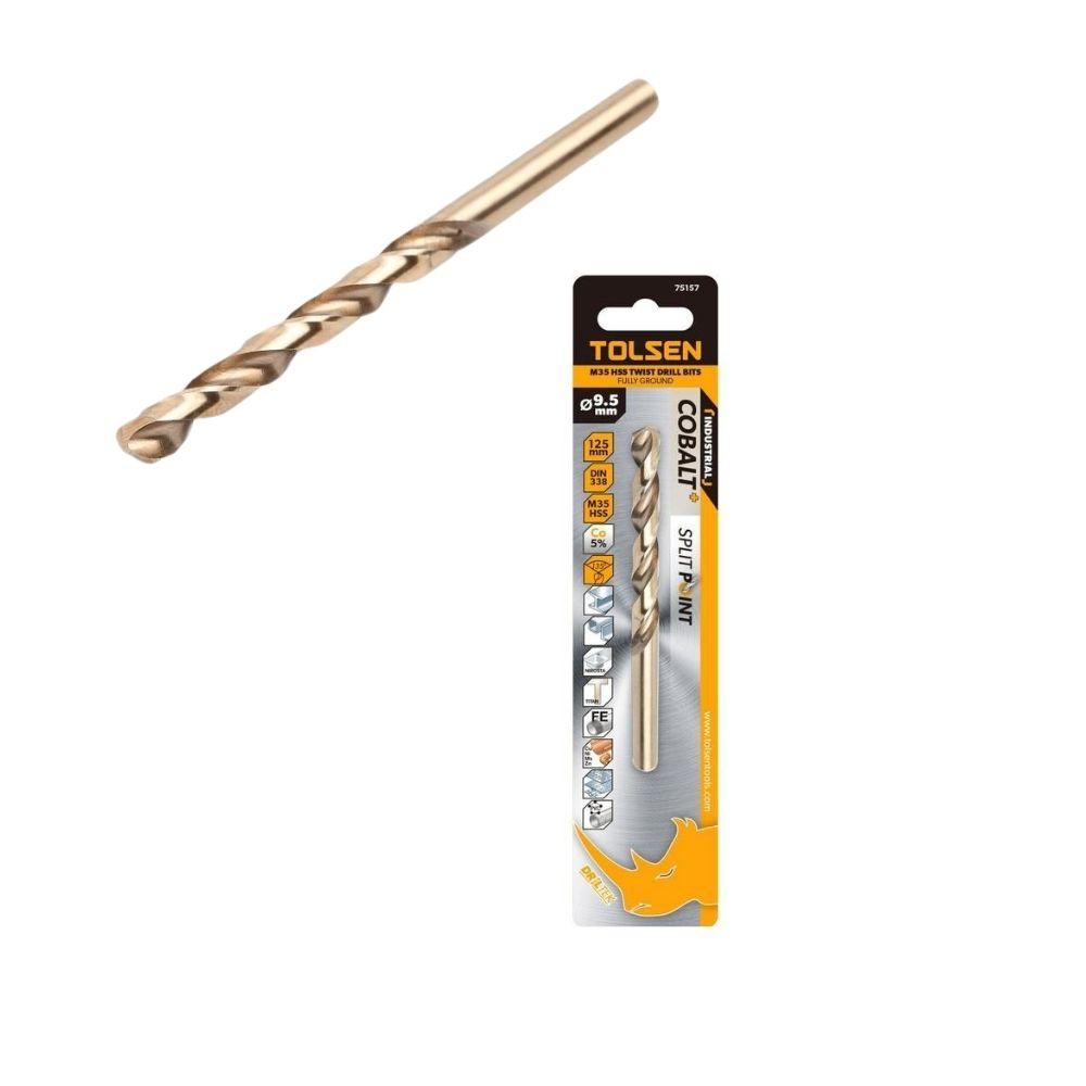 Tolsen 2 Piece 2mm M35 HSS Twist Drill Bits 75142 - Tool Market
