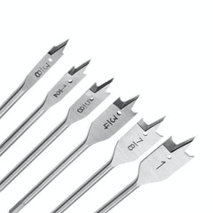 Tolsen 6 Piece Flat Wood Bits Set 75656 - Tool Market