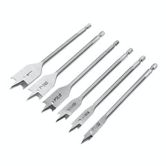 Tolsen 6 Piece Flat Wood Bits Set 75656 - Tool Market
