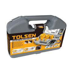 Tolsen 9 Piece 19-57mm Bi-Metal Hole Saw Set 75861 - Tool Market
