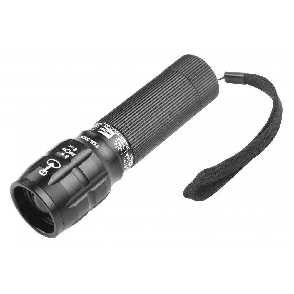 Tolsen Led Flashlight with Zoom Function 60033 - Tool Market