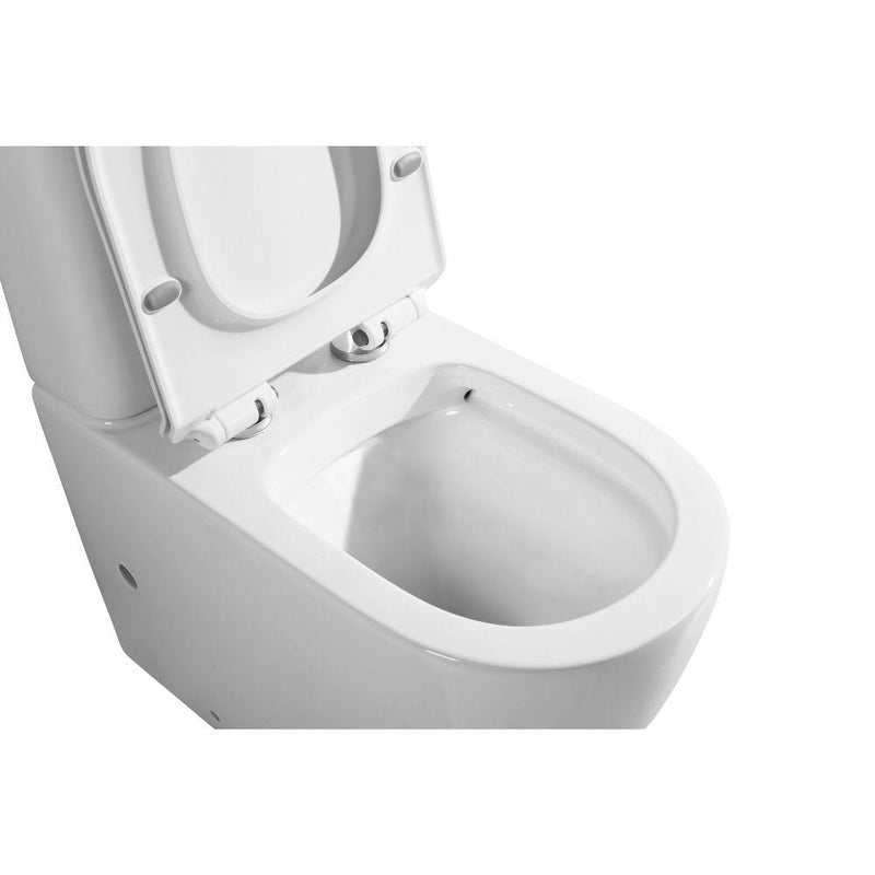 Troya Amazon Rimless 4.5/3L Back To Wall Toilet Suite - Tool Market