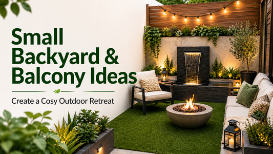 Small Backyard and Balcony Ideas: Create a Cosy Outdoor Retreat