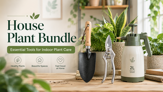 House Plant Bundle: Essential Garden Tools for Indoor Plant Care and Home Gardening