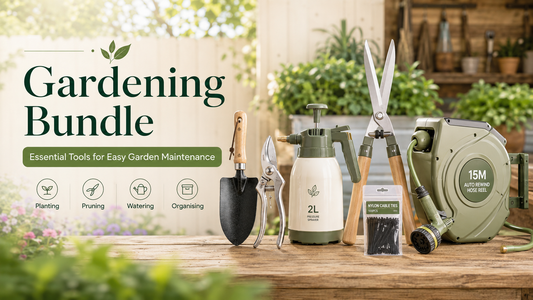 Gardening Bundle: Essential Tools for Easy Garden Maintenance at Home