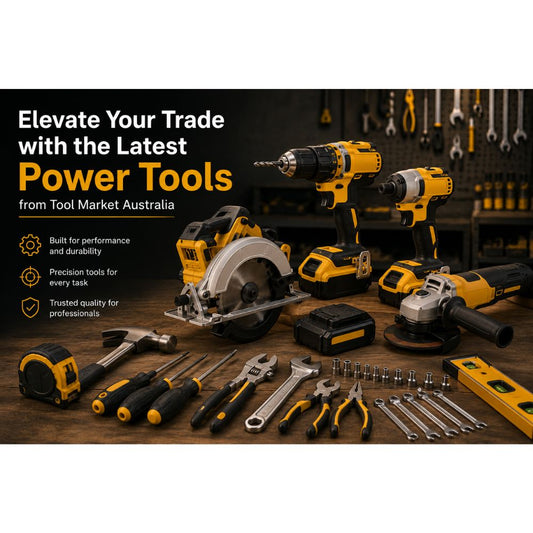 Tool Market Australia power tools and hand tools including cordless drills, impact drivers, angle grinders, circular saws and trade tools for professional and DIY use.