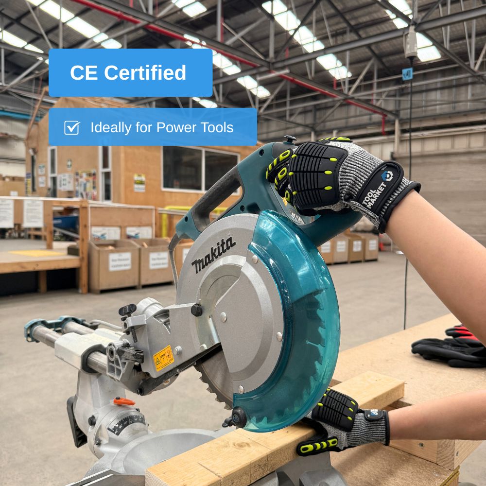 Anti-Impact TPR Cut-Resistant Gloves – Foam Coated for All Conditions