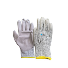 Level 5 Cut-Resistant Gloves HPPE Nylon Spandex with PU Palm