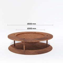 Corten Steel Bulushma Fire Pit