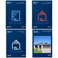 2025  National Construction Code (NCC) –  Volume One, Two, Housing Provisions Standard (HPS) & Livable Housing Design Standard (LHDS) - Bundle