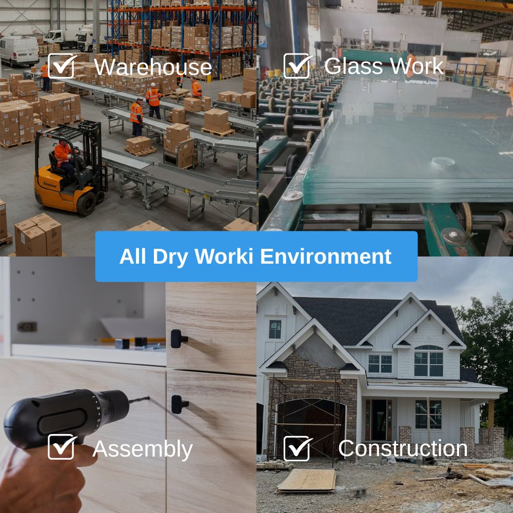 Level 5 Cut-Resistant Gloves HPPE Nylon Spandex with PU Palm