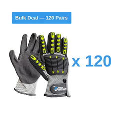 Anti-Impact TPR Cut-Resistant Gloves – Foam Coated for All Conditions