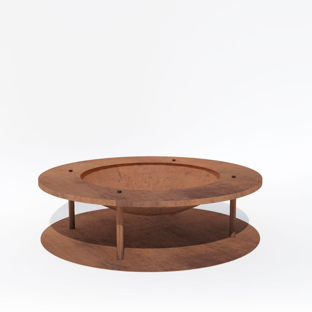 Corten Steel Bulushma Fire Pit