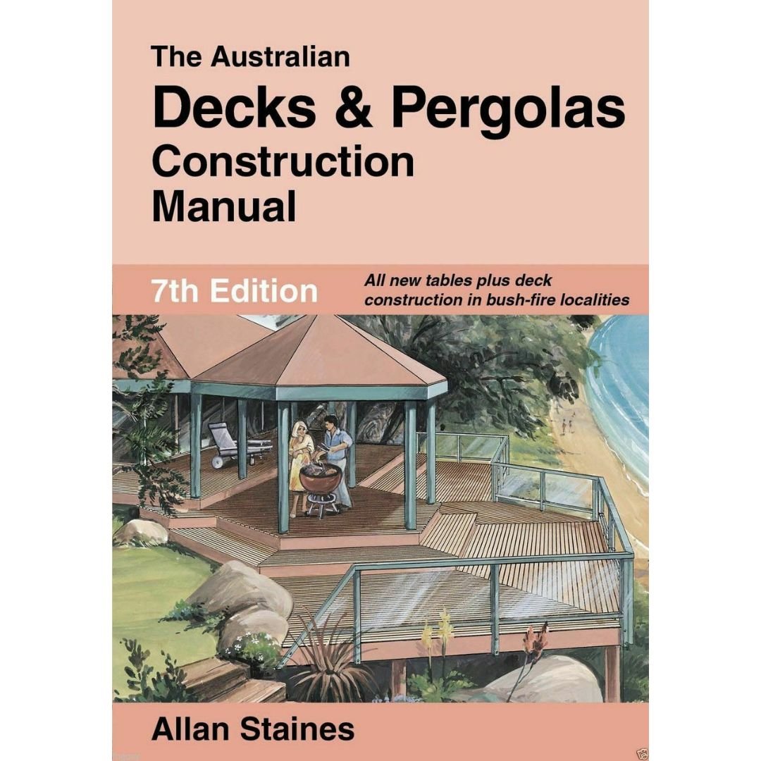 3 x Allan Staines Bundle - Australia House Building, Owner builder & Renovator, Decks & Pergolas