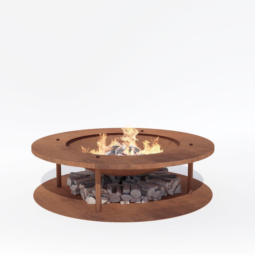Corten Steel Bulushma Fire Pit